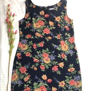 R & K Originals Floral Long Dress Size 14